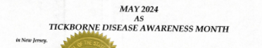 May is Tickborne Disease Awareness Month!
